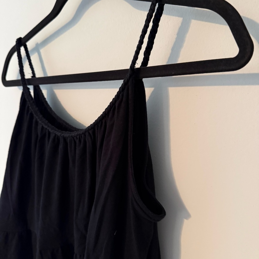 Tiered Knit Braided Trim Dress - Picture 3 of 6